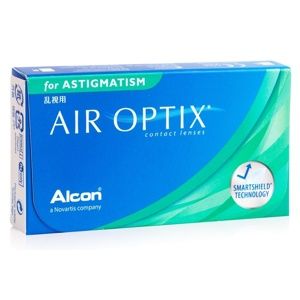 Air Optix for Astigmatism (6 šošoviek) Air Optix Mesačné tórické silikón-hydrogélové