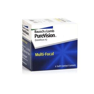 PureVision Multi-Focal (6 šošoviek) PureVision Kontinuálne silikón-hydrogélové multifokálne