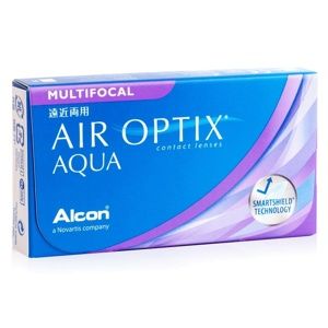 Air Optix Aqua Multifocal (6 šošoviek) Air Optix Mesačné silikón-hydrogélové multifokálne