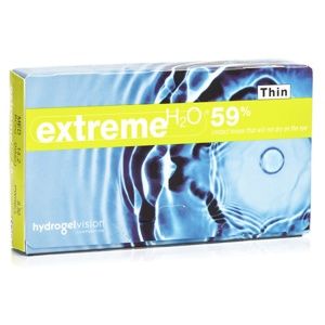 Extreme H2O 59 % Thin (6 šošoviek) Ostatné Mesačné sférické