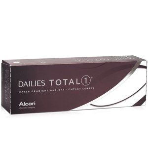 Dailies Total 1 (30 šošoviek) Dailies Jednodenné silikón-hydrogélové sférické Športové