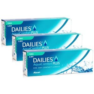 Dailies AquaComfort Plus Toric (90 šošoviek) Dailies Jednodenné tórické Športové