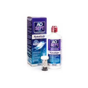 Aosept Plus s Hydraglyde 360 ml s puzdrom Aosept roztoky na kontaktné šošovky