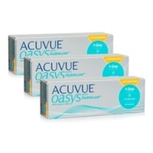 Johnson & Johnson Acuvue Oasys 1-Day with HydraLuxe for Astigmatism (90 šošoviek)