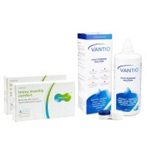 Supervision Lenjoy Monthly Comfort (12 šošoviek) + Vantio Multi-Purpose 360 ml s puzdrom