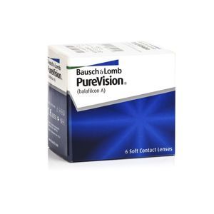 PureVision (6 šošoviek) PureVision Kontinuálne silikón-hydrogélové sférické